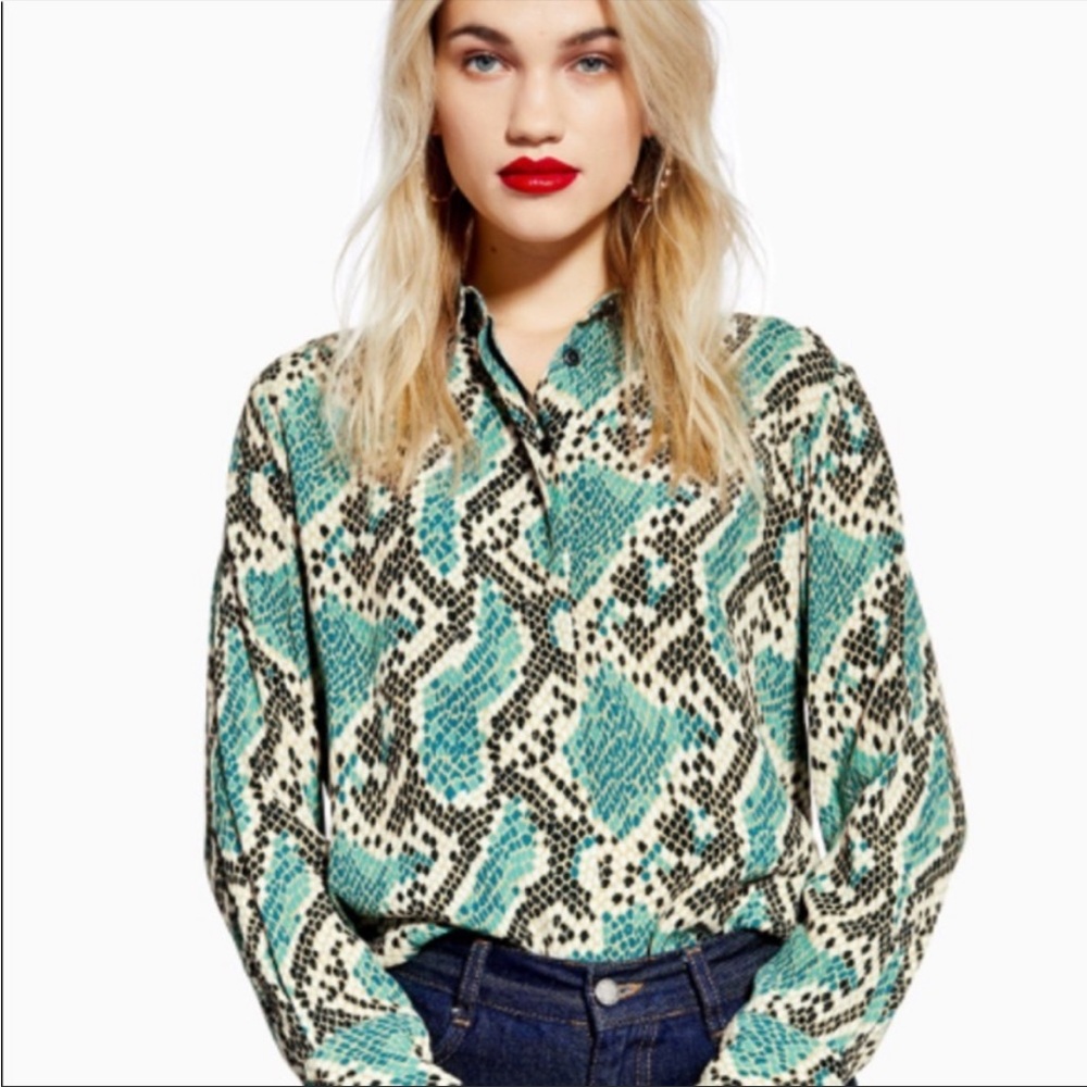 Topshop button down shirt